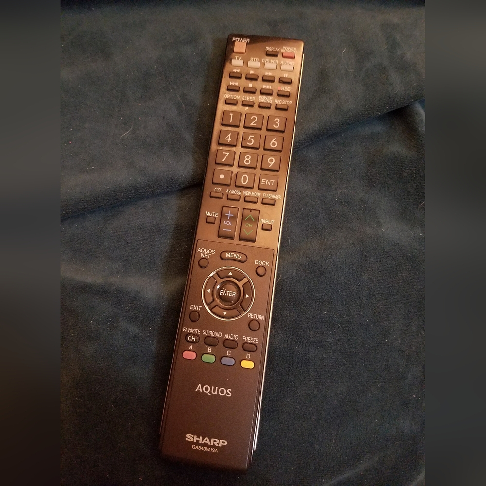 Remote Aquos Sharp GA840WJSA